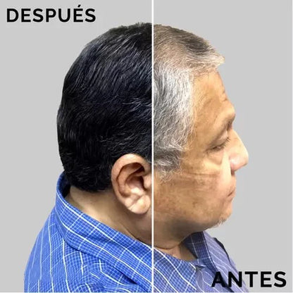 DEXE Shampoo Negro Cubre Canas | 10 Minutos - 0 Canas - 100% Natural
